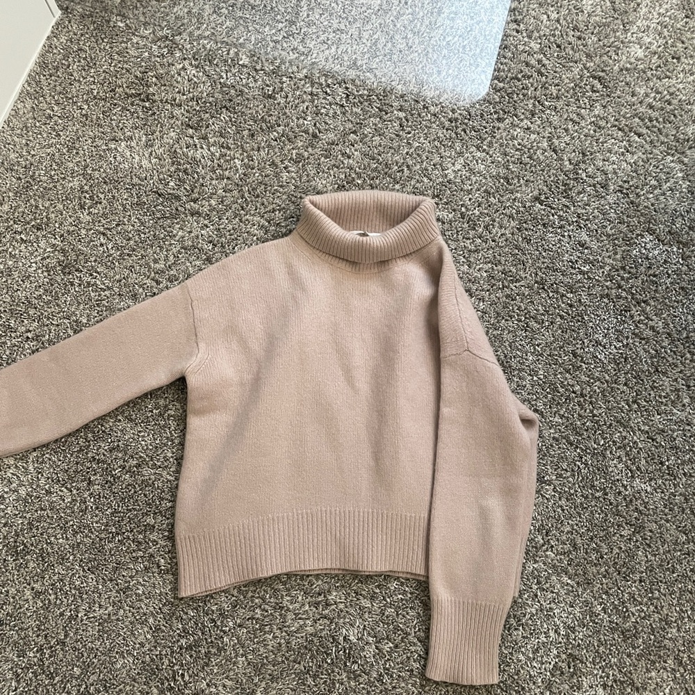 NakedCashmere Cowl Neck Sweater - Soft Beige